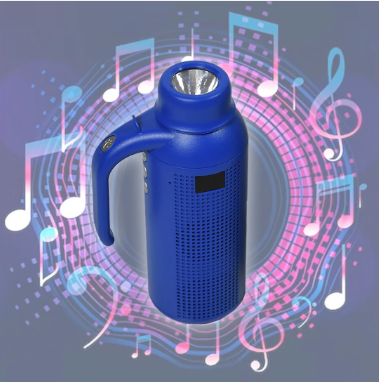 Bluetooth speaker with tourch