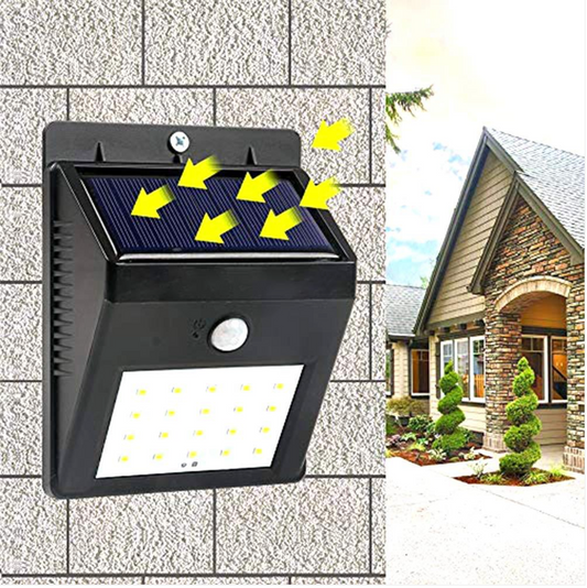 Solar Security LED Night Light for Home Outdoor