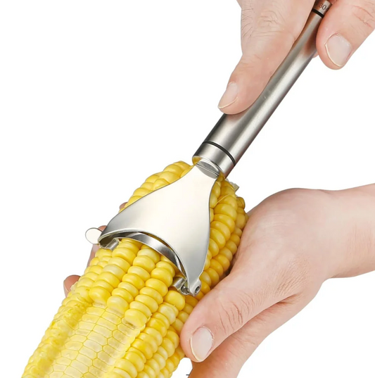 Stainless Steel Corn Peeler Home & Kitchen
